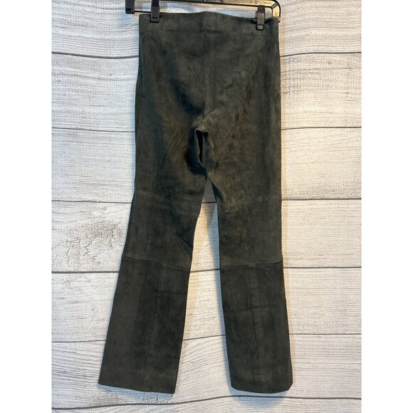 Vince Lamb Suede Bootcut Pants Size XS - Picture 2 of 2